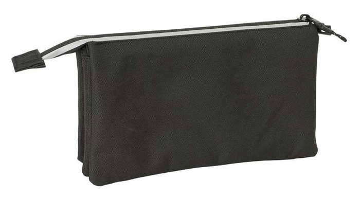 Portatodo Triple Eckō Unltd. Worldwide Negro 22 x 12 x 3 cm