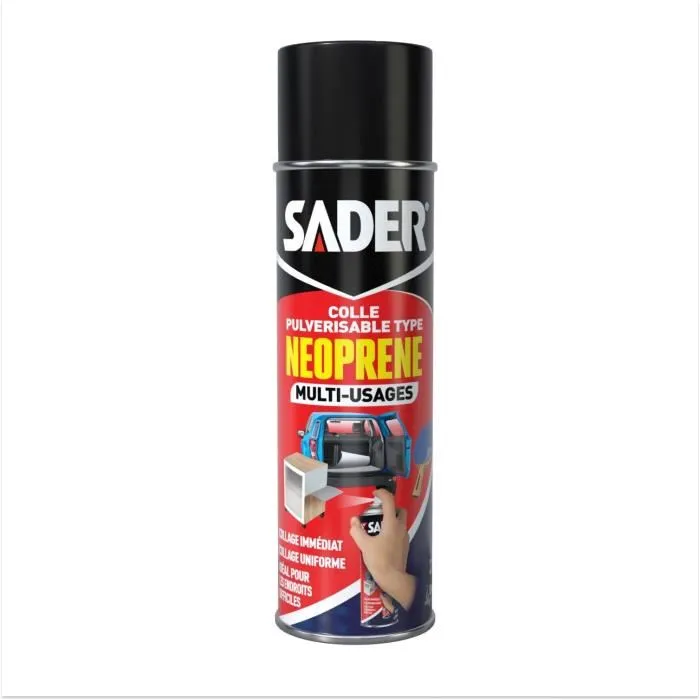 Sader Pegamento Multipropósito Aerosol Tipo Neopreno - 200 ml