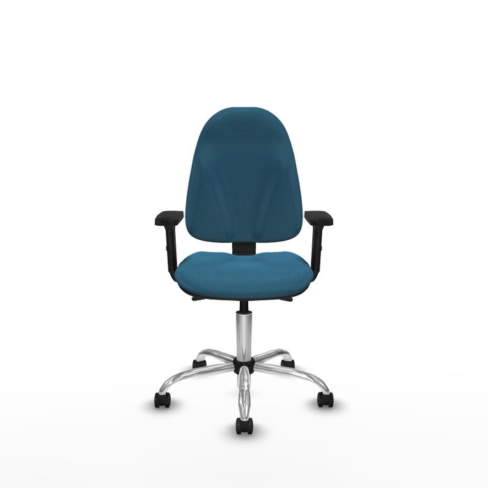 PIQUERAS Y CRESPO Silla de oficina Algarra Verde petróleo con mecanismo Asincro PIQUERAS Y CRESPO Silla de oficina Algarra Verde petróleo con mecanismo Asincro