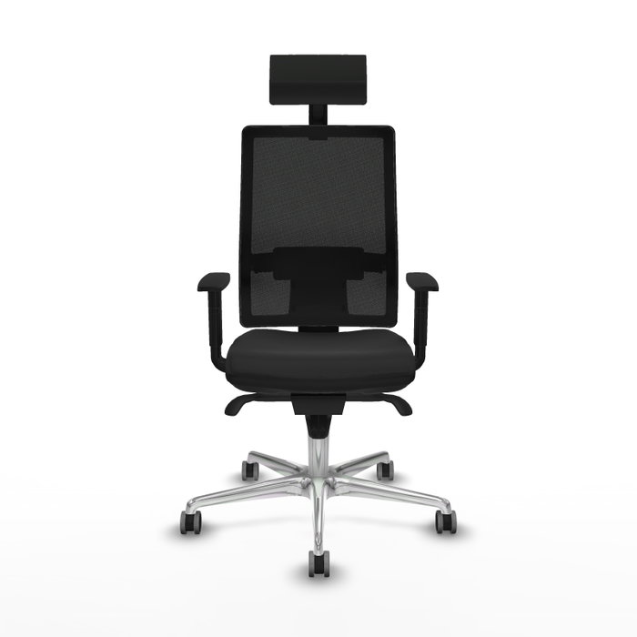 PIQUERAS Y CRESPO Silla de oficina Horna con mecanismo Sincro Negro PIQUERAS Y CRESPO Silla de oficina Horna con mecanismo Sincro Negro