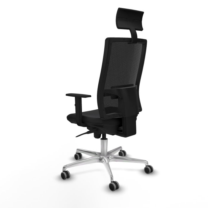 PIQUERAS Y CRESPO Silla de oficina Horna con mecanismo Sincro Negro PIQUERAS Y CRESPO Silla de oficina Horna con mecanismo Sincro Negro