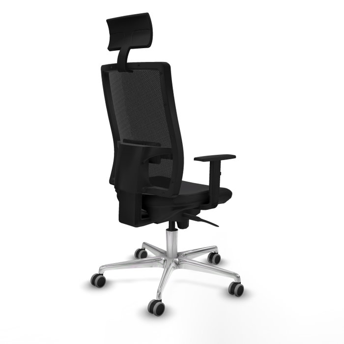 PIQUERAS Y CRESPO Silla de oficina Horna con mecanismo Sincro Negro PIQUERAS Y CRESPO Silla de oficina Horna con mecanismo Sincro Negro