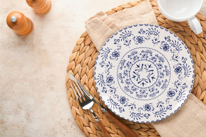 La Mediterranea Plato Hondo Blur Ø21 cm Monaco Brillo (12 Unidades)