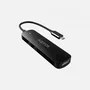 Approx Hub USB-C 5 Puertos USB 3.0, HDMI, SD, MicroSD - Negro
