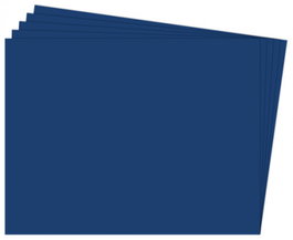 FIXO Paquete de 25 Cartulinas 50x65 cm 180g Azul Marino