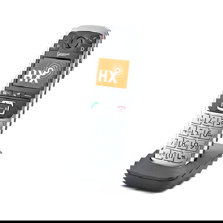 Gigaset E560HX Teléfono Inalámbrico DECT con Contestador, Base de Carga, Botones Grandes Retroiluminados, Pantalla y Negro - Platin Gigaset E560HX Teléfono Inalámbrico DECT con Contestador, Base de Carga, Botones Grandes Retroiluminados, Pantalla y Negro - Platin