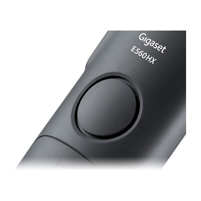 Gigaset E560HX Teléfono Inalámbrico DECT con Contestador, Base de Carga, Botones Grandes Retroiluminados, Pantalla y Negro - Platin Gigaset E560HX Teléfono Inalámbrico DECT con Contestador, Base de Carga, Botones Grandes Retroiluminados, Pantalla y Negro - Platin