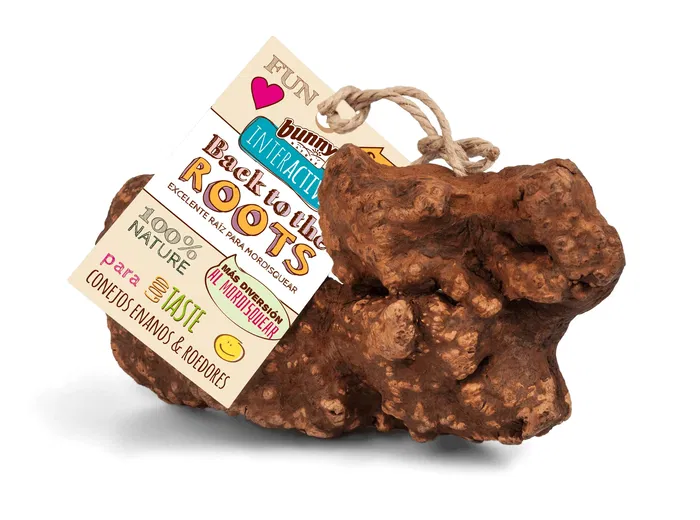 Bunny Nature Bunnt Interactivo The Roots Madera de Brezo para Roer XS 6Ud Bunny Nature Bunnt Interactivo The Roots Madera de Brezo para Roer XS 6Ud