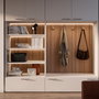 Emuca Lote de 10 tiradores para mueble Orlando, L210mm, intereje 160mm, Acero, Níquel satinado