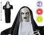 Kikkerland Figura Colgante Monja Demoníaca con Luz y Sonido LED