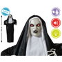 Kikkerland Figura Colgante Monja Demoníaca con Luz y Sonido LED