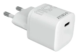 Celly Cargador de Pared Ultracompacto 25W USB Tipo C Blanco