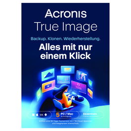 Acronis True Image Essentials Suscripción 1 año para 5 Ordenadores ESD-DownloadESD Software