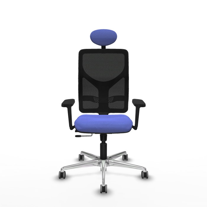 PIQUERAS Y CRESPO Silla de oficina Motilla con Mecanismo Sincro/Traslack, Azul claro y Negro PIQUERAS Y CRESPO Silla de oficina Motilla con Mecanismo Sincro/Traslack, Azul claro y Negro