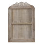 Estantería Blanco Natural Madera de mango 40,6 x 10,2 x 61 cm