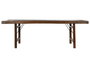 DKD Home Decor Mesa de Comedor Plegable de Madera Reciclada 240x90x77