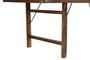 DKD Home Decor Mesa de Comedor Plegable de Madera Reciclada 240x90x77