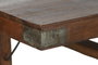 DKD Home Decor Mesa de Comedor Plegable de Madera Reciclada 240x90x77