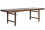 DKD Home Decor Mesa de Comedor Plegable de Madera Reciclada 240x90x77