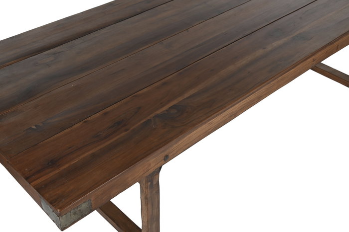 DKD Home Decor Mesa de Comedor Plegable de Madera Reciclada 240x90x77 DKD Home Decor Mesa de Comedor Plegable de Madera Reciclada 240x90x77