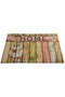 Conceptum Felpudo Home Owl PVC Antideslizante 40 x 60 cm Entrada Hogar Duradero y Fácil de Limpiar