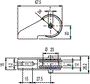 PIZZATO ELETTRICA Rollo para ángulo interior FC/FD/FL/FP