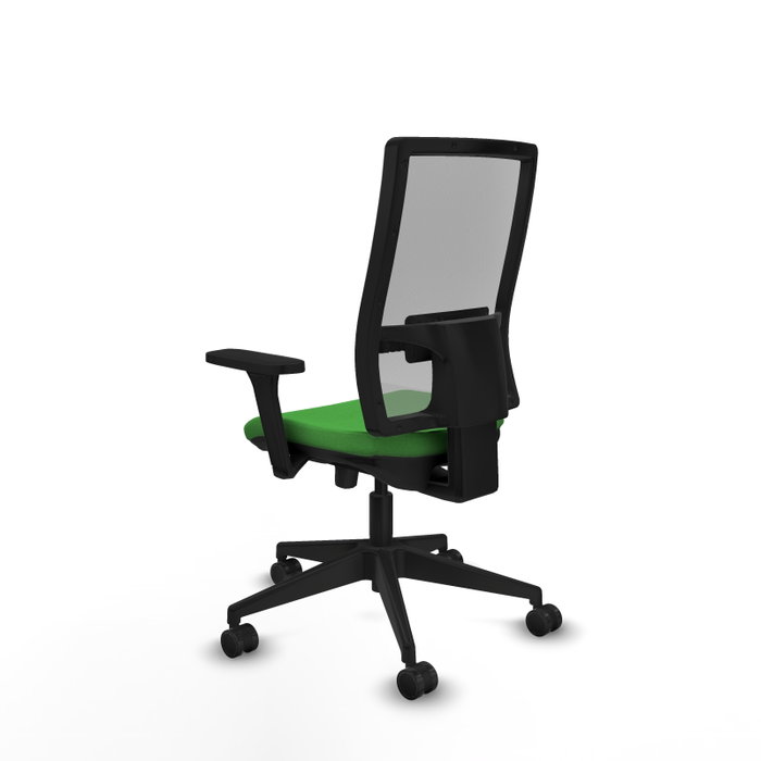 PIQUERAS Y CRESPO Silla de oficina Horna con mecanismo Sincro/Traslack, Verde y Gris PIQUERAS Y CRESPO Silla de oficina Horna con mecanismo Sincro/Traslack, Verde y Gris