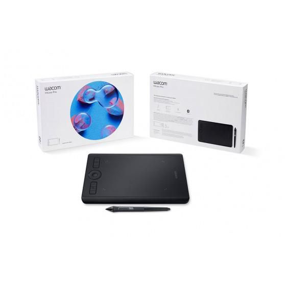 Wacom Tableta Gráfica Intuos Pro, Pequeña (S) - Rendimiento Avanzado del Lápiz Pro Pen 2, Control Digital y Diseño Compacto