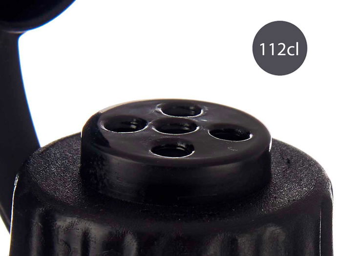 Vivalto Pimentero Cristal 112 ml Surtidos Blanco, Negro, Gris 3.5x13.7x5 cm (Set de 24)