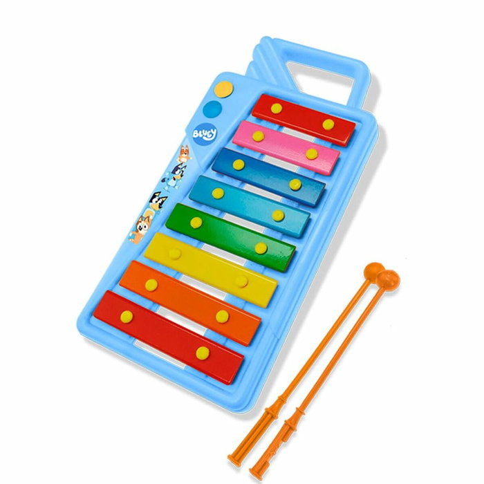 Reig Xilofón infantil de 8 notas en estuche Bluey