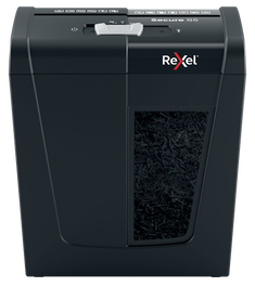Rexel 2020121EU Triturador de Papel, Corte en Tiras, Capacidad 5 Hojas, Nivel de Ruido 70 dB, Negro