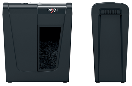 Rexel 2020121EU Triturador de Papel, Corte en Tiras, Capacidad 5 Hojas, Nivel de Ruido 70 dB, Negro