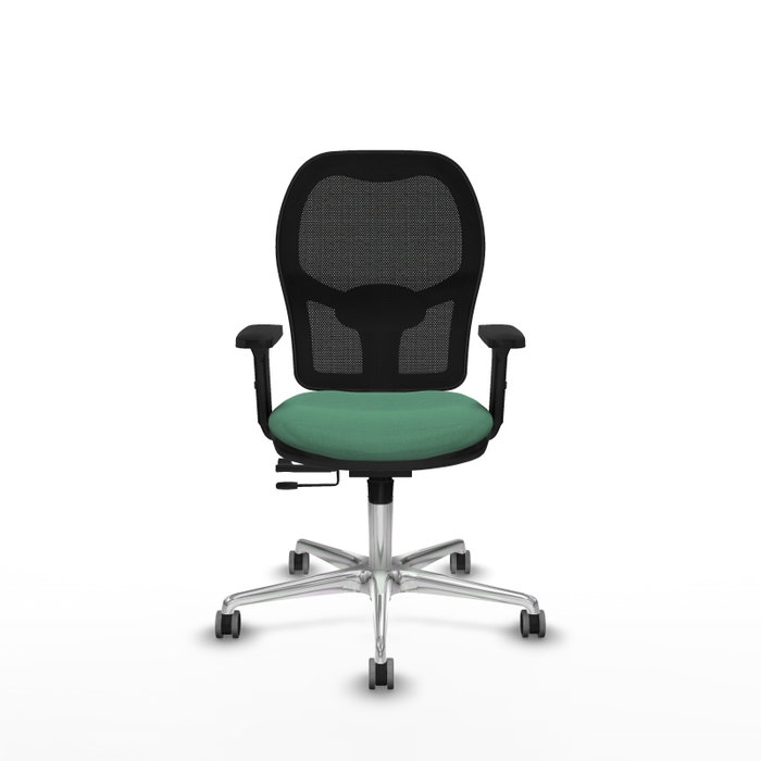 PIQUERAS Y CRESPO Silla de oficina Jorquera Verde esmeralda y Negro