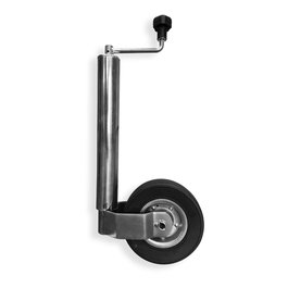 Cascoo Rueda jockey con banda de rodadura de 46 mm y carga máxima de 750 kg