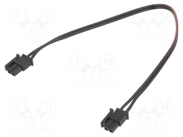 ESPE Cable de alimentación Micro-Fit 3.0 hembra, 2 pines, 0,2m