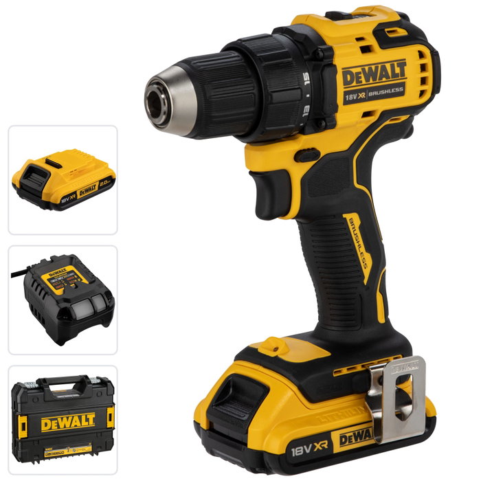 DeWalt DCD708D2T-QW Atornillador a batería 18V 2 Ah