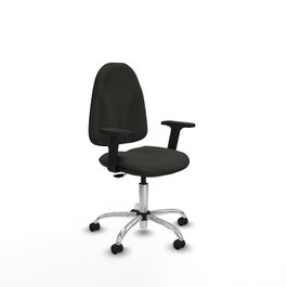 PIQUERAS Y CRESPO Silla de oficina Algarra Negro