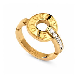 Guess JUBR04049JWYG52 Anillo Dorado Tamaño 52