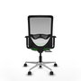 PIQUERAS Y CRESPO Silla de oficina Zulema con mecanismo Sincro/Traslack, Verde y Blanco