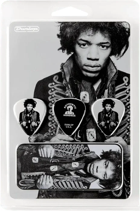 Dunlop Púa Signature Jimi Hendrix Mankowitz Caja Surtido 6 Ud.