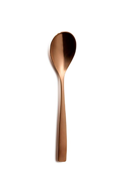 Summa Cuchara Mesa Satin Cobre Acero Inoxidable 18/10 PVD, 200 mm, Cubertería (Set de 12) Summa Cuchara Mesa Satin Cobre Acero Inoxidable 18/10 PVD, 200 mm, Cubertería (Set de 12)
