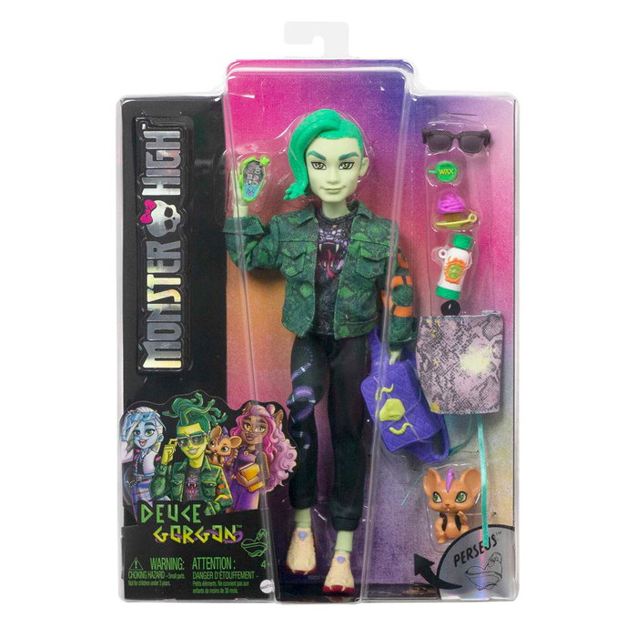 Mattel Monster High Deuce Gorgon con mascota y accesorios de moda Mattel Monster High Deuce Gorgon con mascota y accesorios de moda