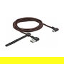 DeLOCK Cable USB A a USB C 2.0, Conector Angular Izquierda/Derecha, 2 m, Negro, EASY-USB