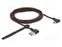 DeLOCK Cable EASY-USB 2.0 USB Tipo-A a USB Tipo-C de 2 m Negro con Conectores Angulares