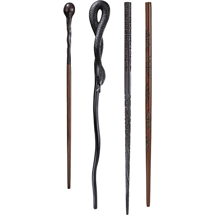 The Noble Collection Mapa Del Merodeador Varitas Remus Lupin Peter Pettigrew Sirius Black James Potter Harry Potter Expositor 39cm