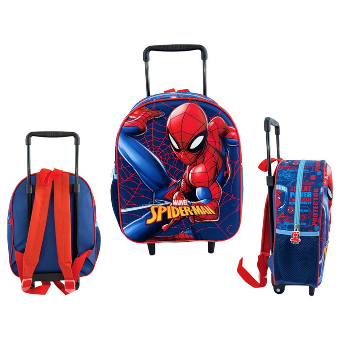 MANENTI Trolley 3D Web Marvel Spiderman 32cm