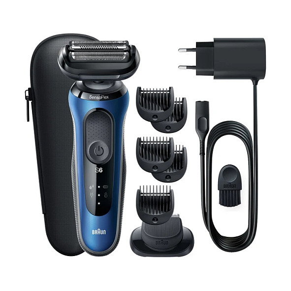 Braun Series 6 61-B1500s Elektrorasierer, azul