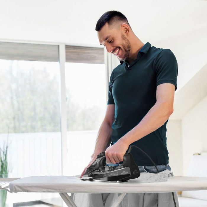 Plancha de Vapor Black & Decker BXIR2805E 2800 W Plancha de Vapor Black & Decker BXIR2805E 2800 W