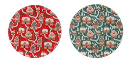 DKD Home Decor Centro de Mesa PP 33x33x1,5 Surtido de 2 Colores
