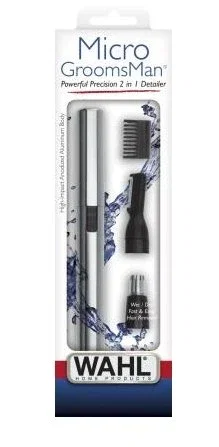 Wahl Micro Groomsman Recortadora Facial Higiénica con Accesorios
